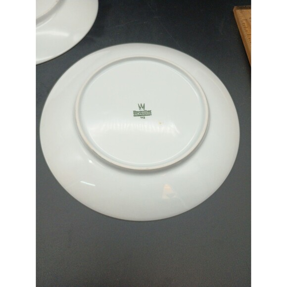 3 Vintage Bareuther Waldsassen Bavaria German Spring Birds & Flowers 8” Plates - Picture 7 of 8